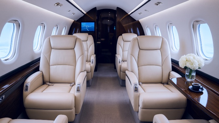 Citation Longitude Jet Interior
